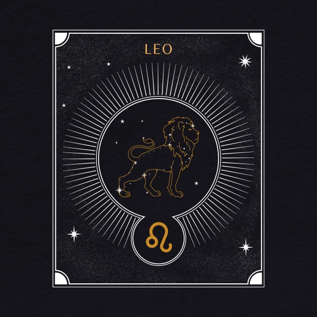 Leo | Astrology Zodiac Sign Design by The Witch's Life